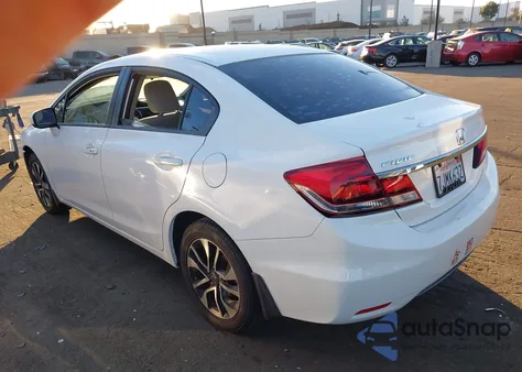 2015 Honda Civic Ex z USA, uszkodzony, nr VIN 19XFB2F88FE210679